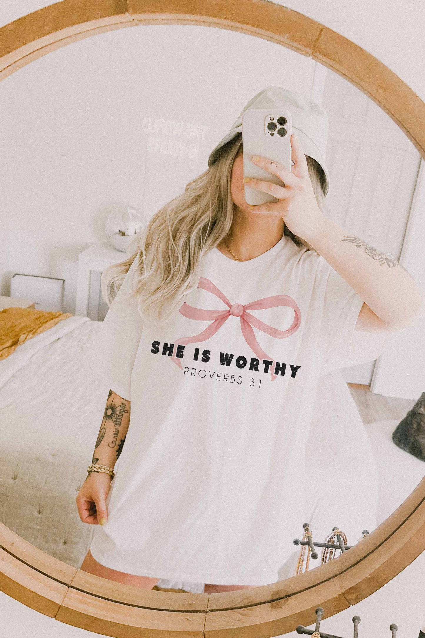 She Is Worthy Graphic Tee