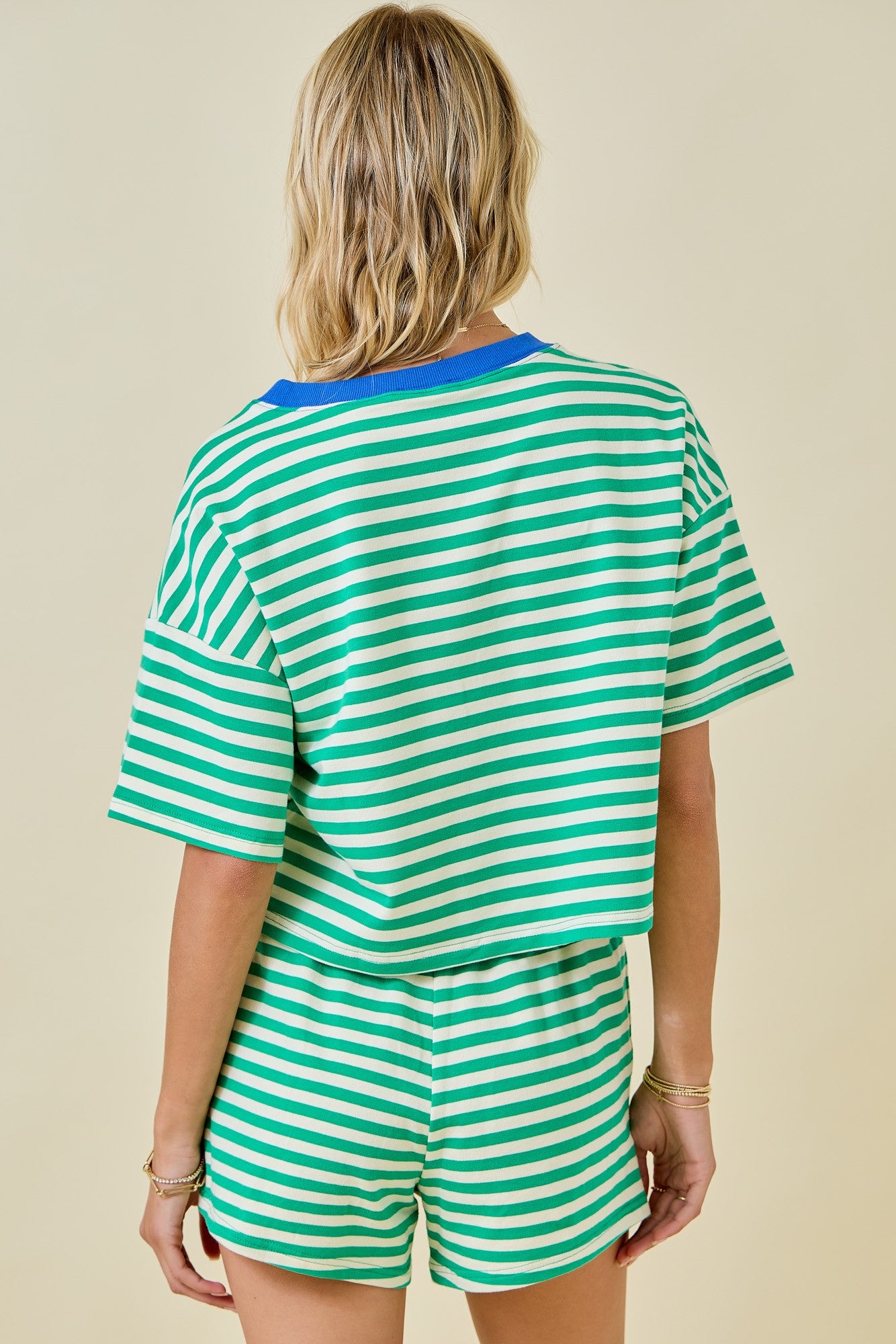 Lucky You Striped Set