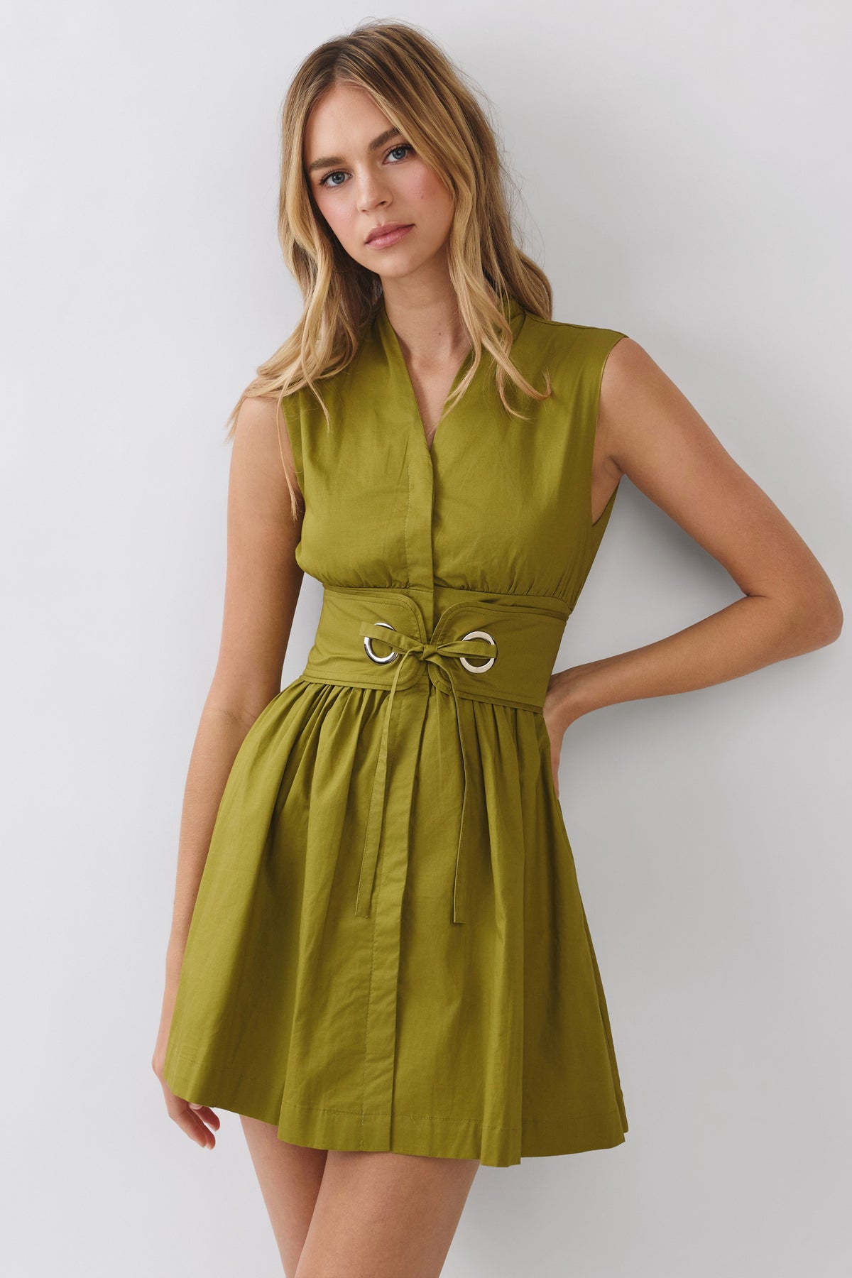 Evergreen Darling Mini Dress