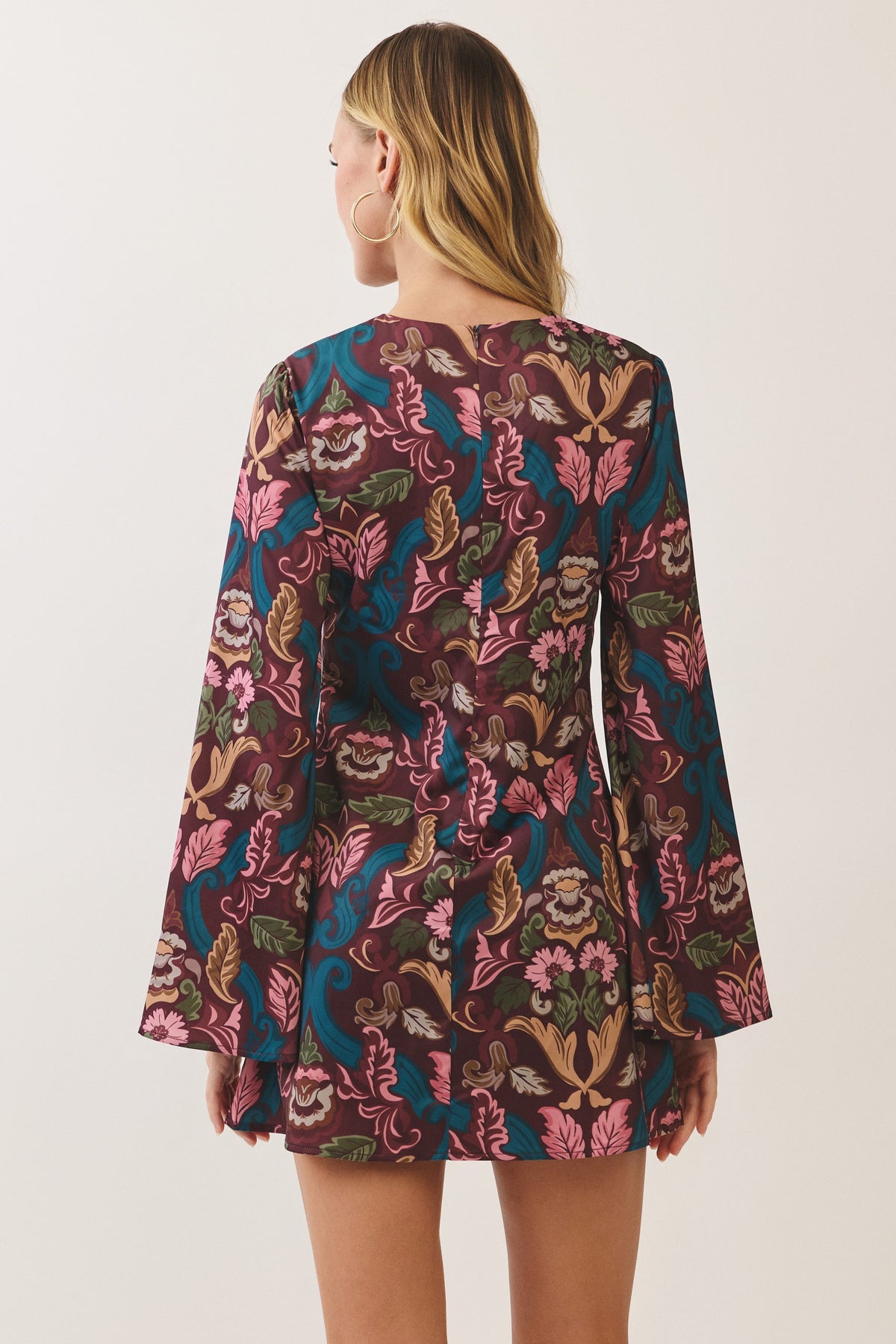 Autumn Groove Mini Dress