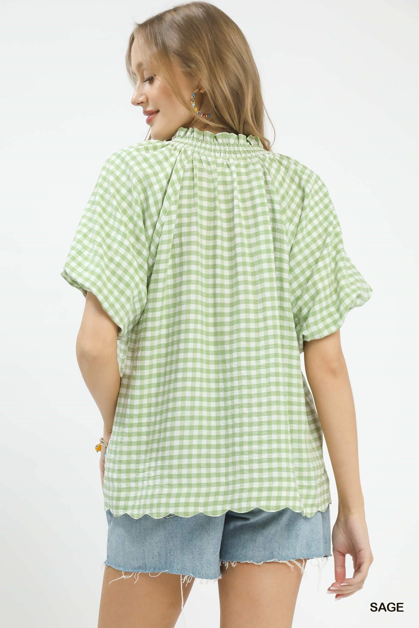 Fresh Picked Gingham Top