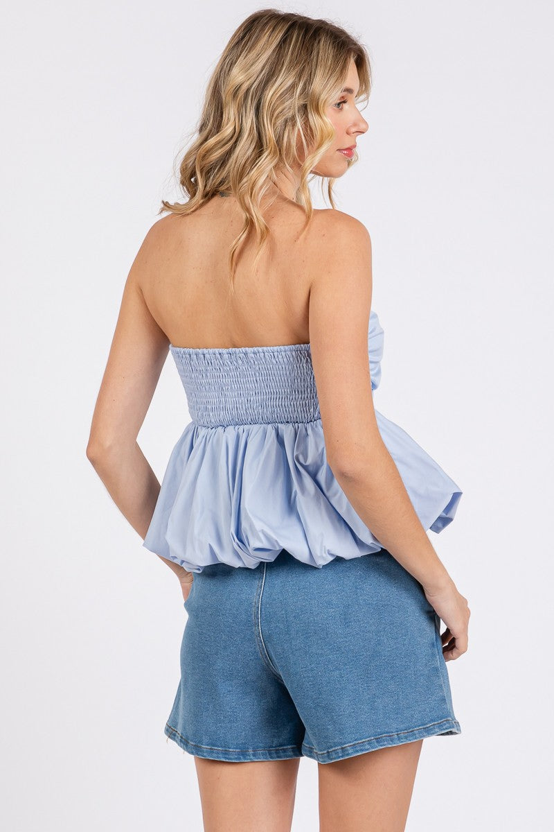 Blue Bubble Top