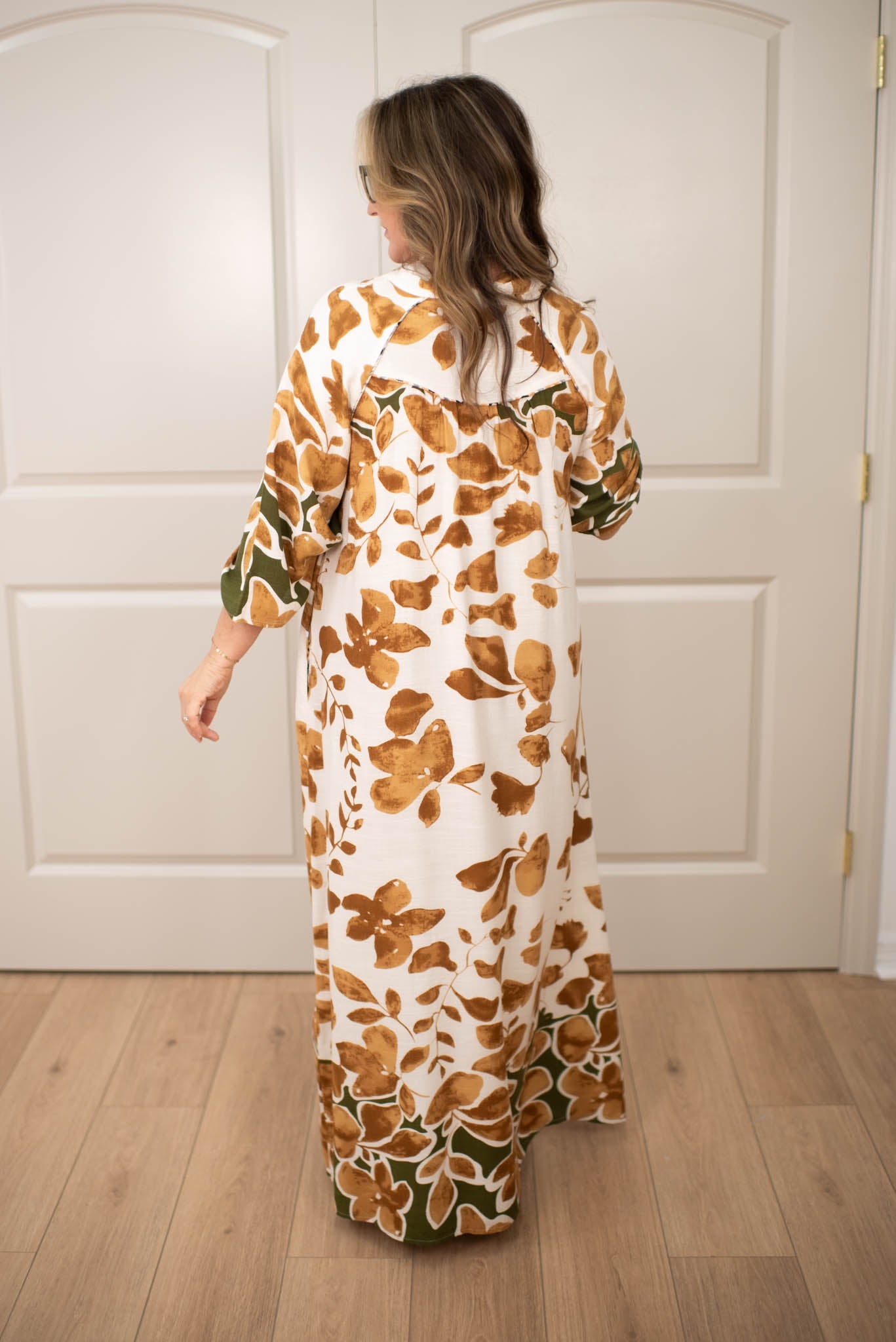 The Golden Garden Maxi Dress