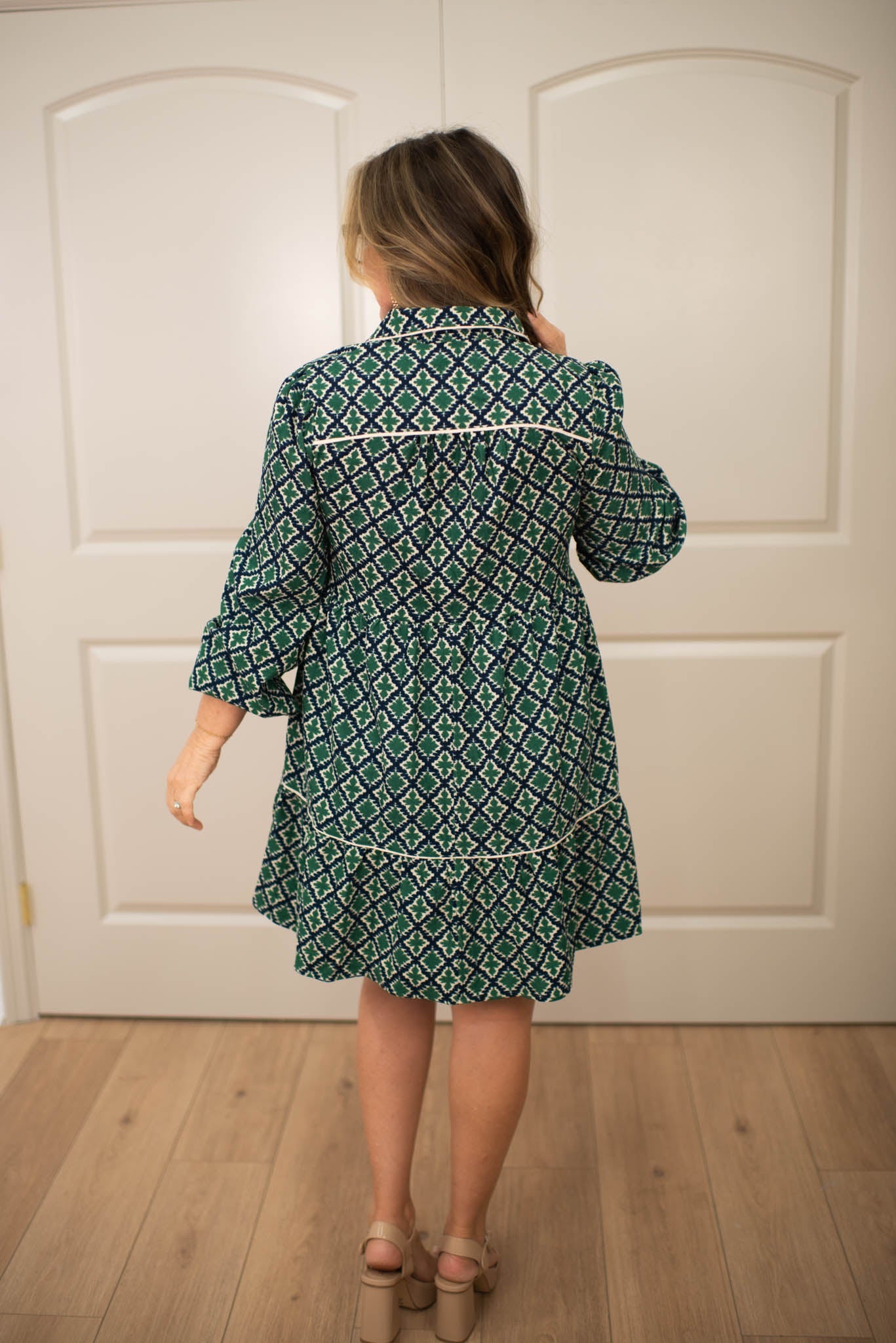 Emerald/Navy Enchantment Dress