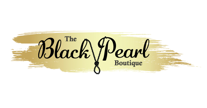 Black Pearl Letter Patch – Sabi Boutique