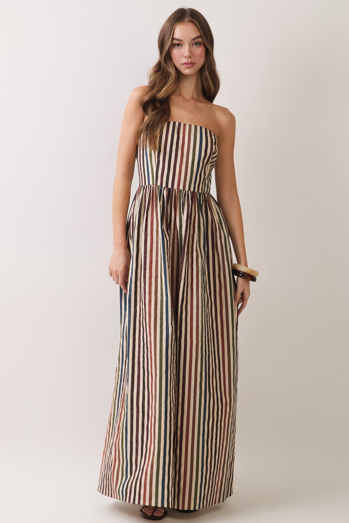 Fall in Line Maxi Dress