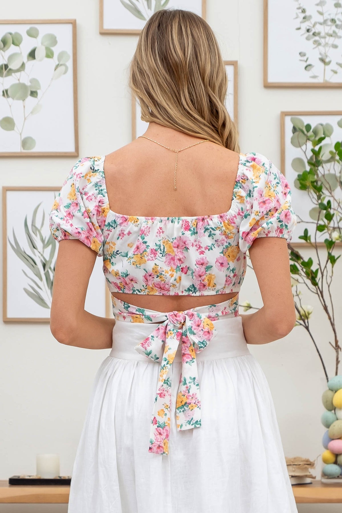 Florally Yours Pink Floral Top