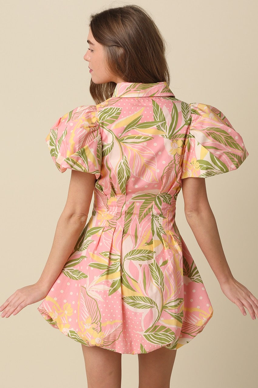 Pink Paradise Mini Dress
