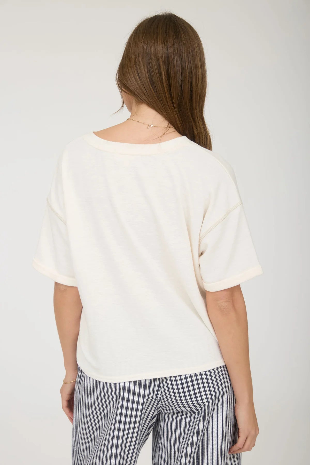 Soft Basic Cream Top