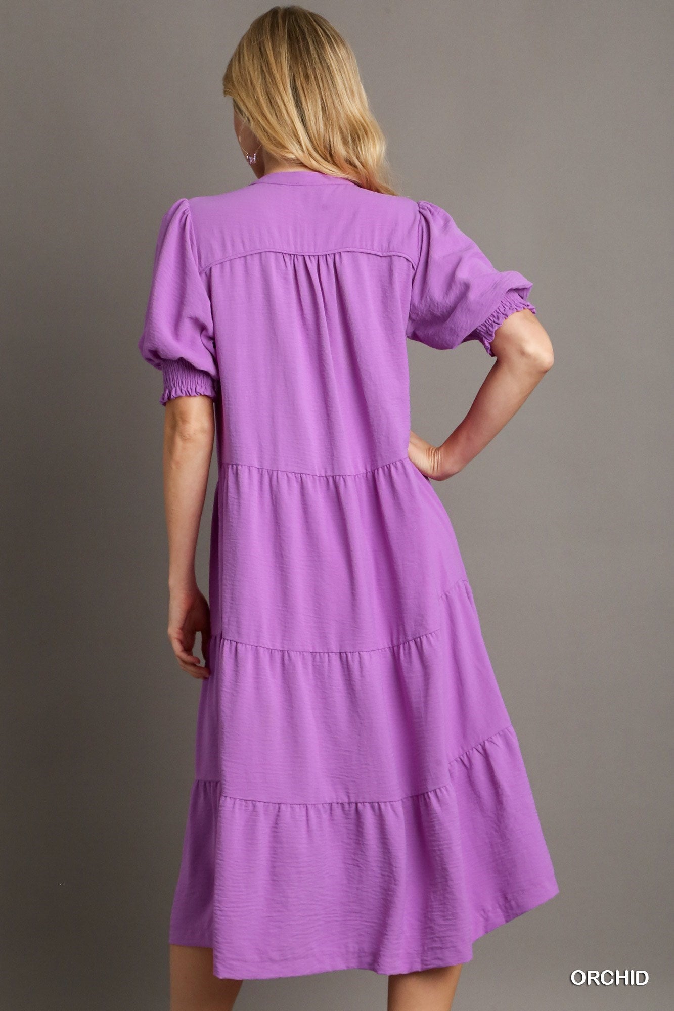 Lavender Midi Dress