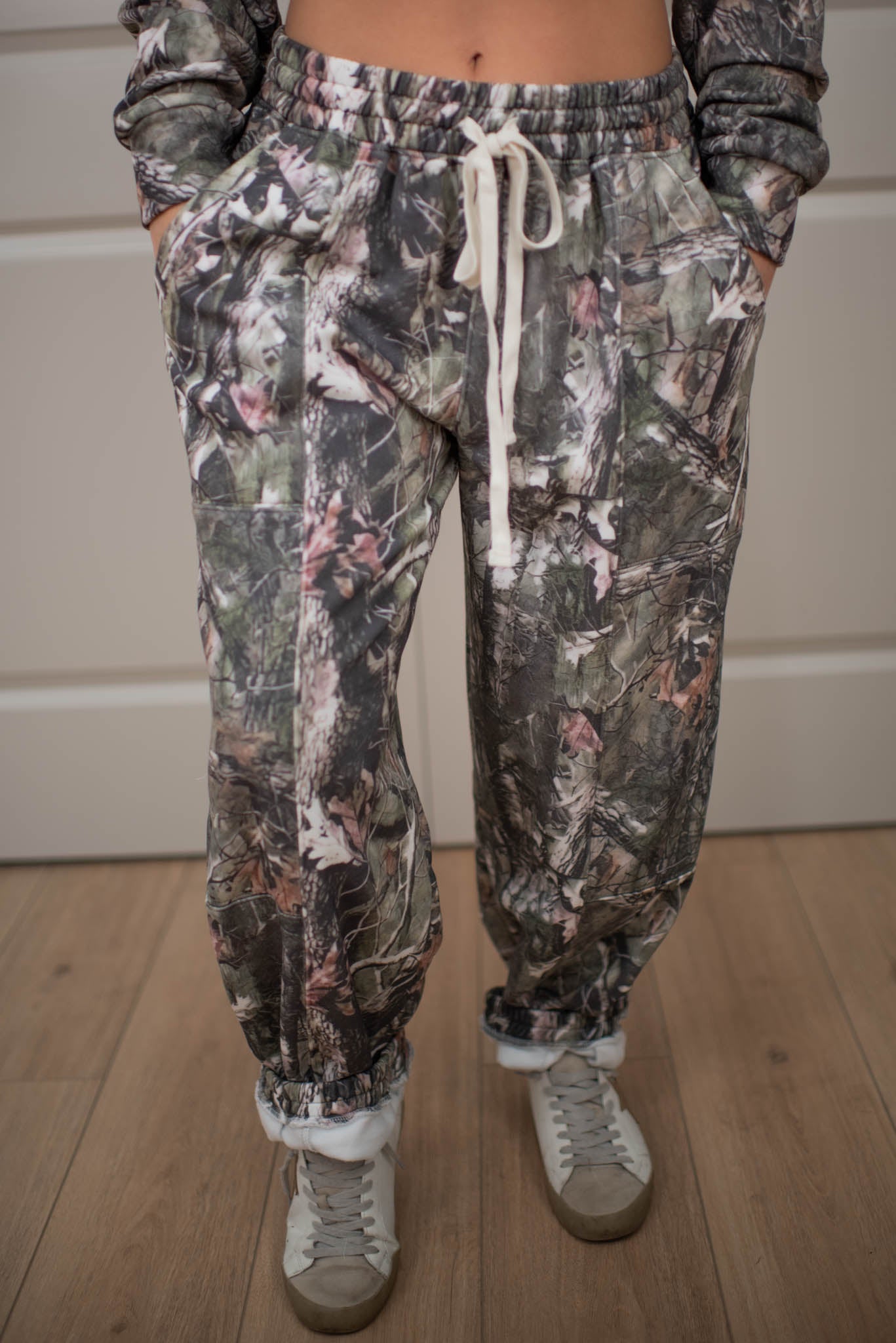 Hidden Trails Camo Oversized Pants