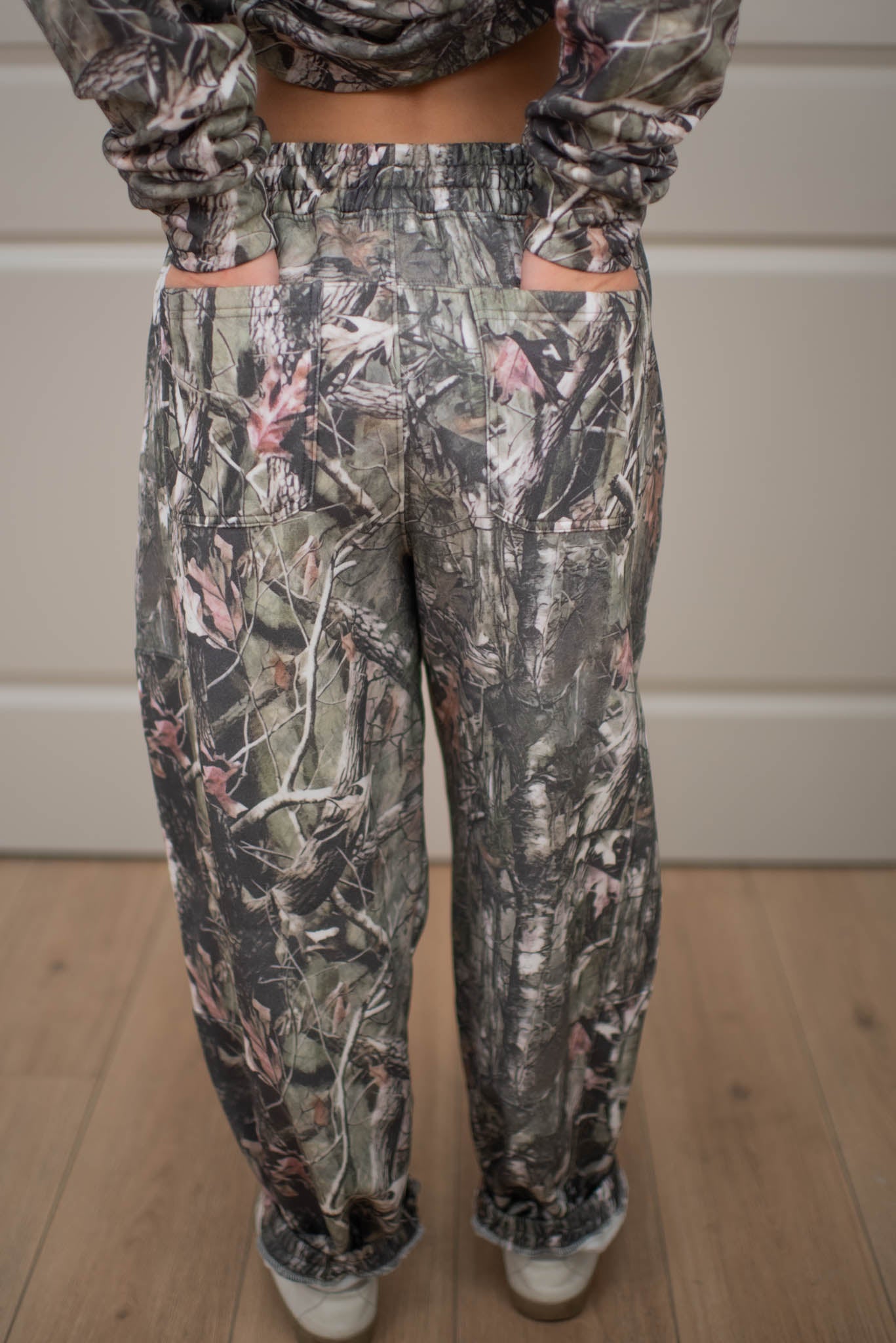 Hidden Trails Camo Oversized Pants