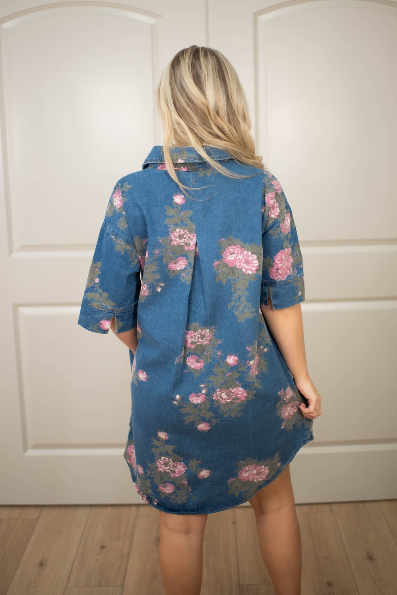 Petal & Indigo Dress