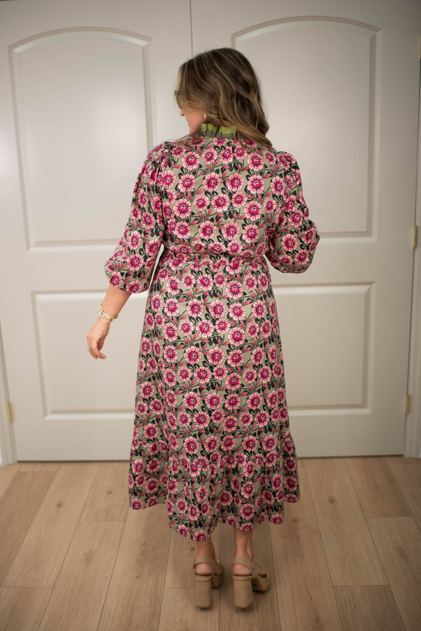 Enchanted Bloom Midi Dress
