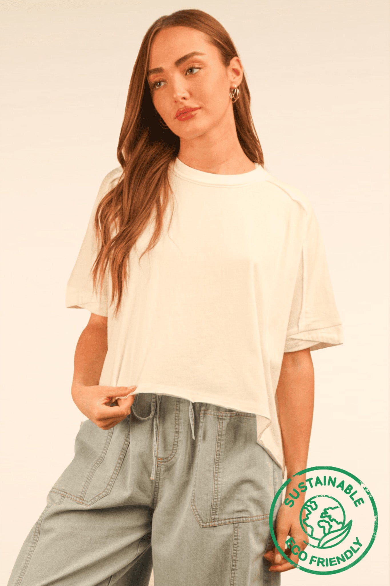In My White Tee 100% Organic Cotton