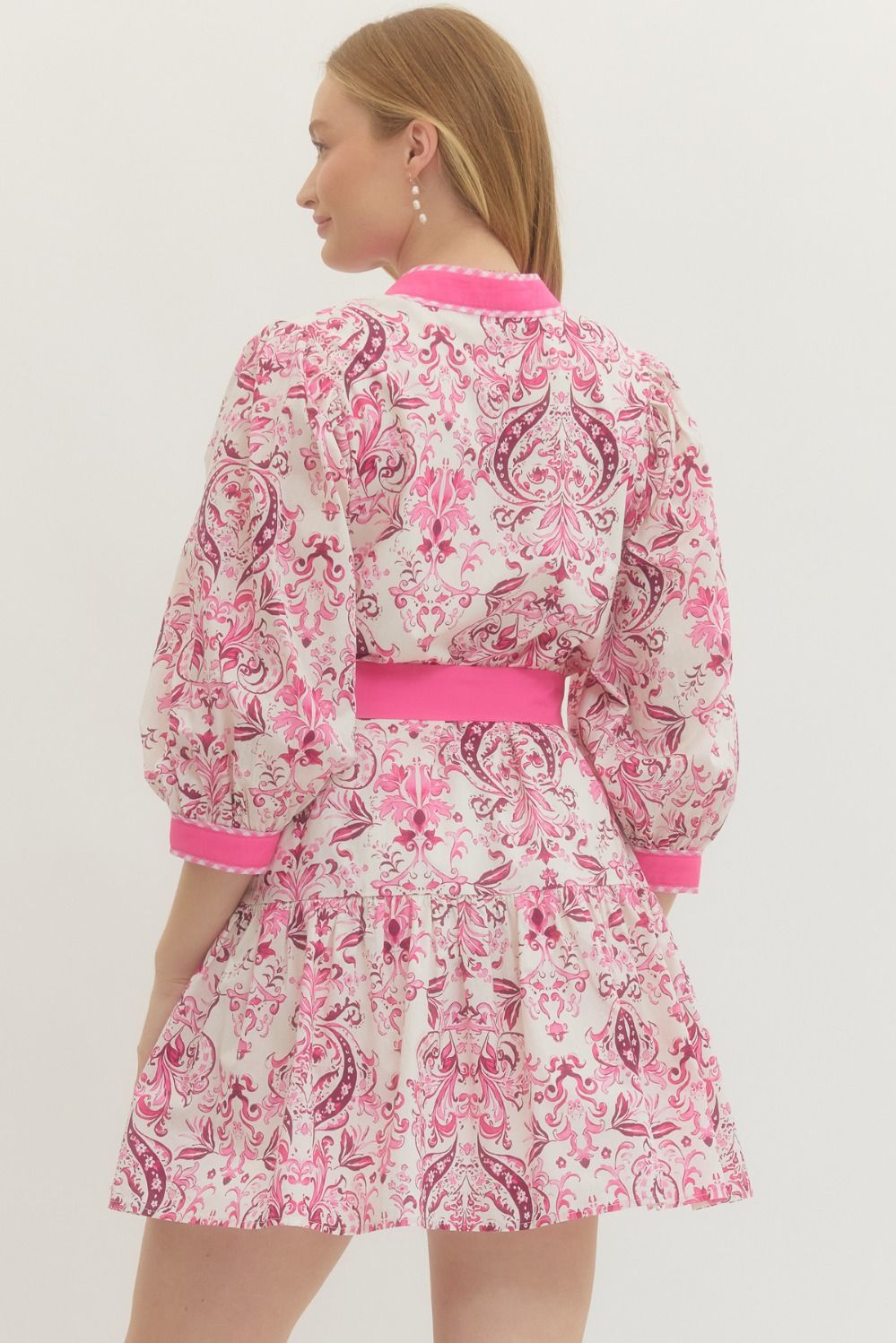Palm Court Pink Dress