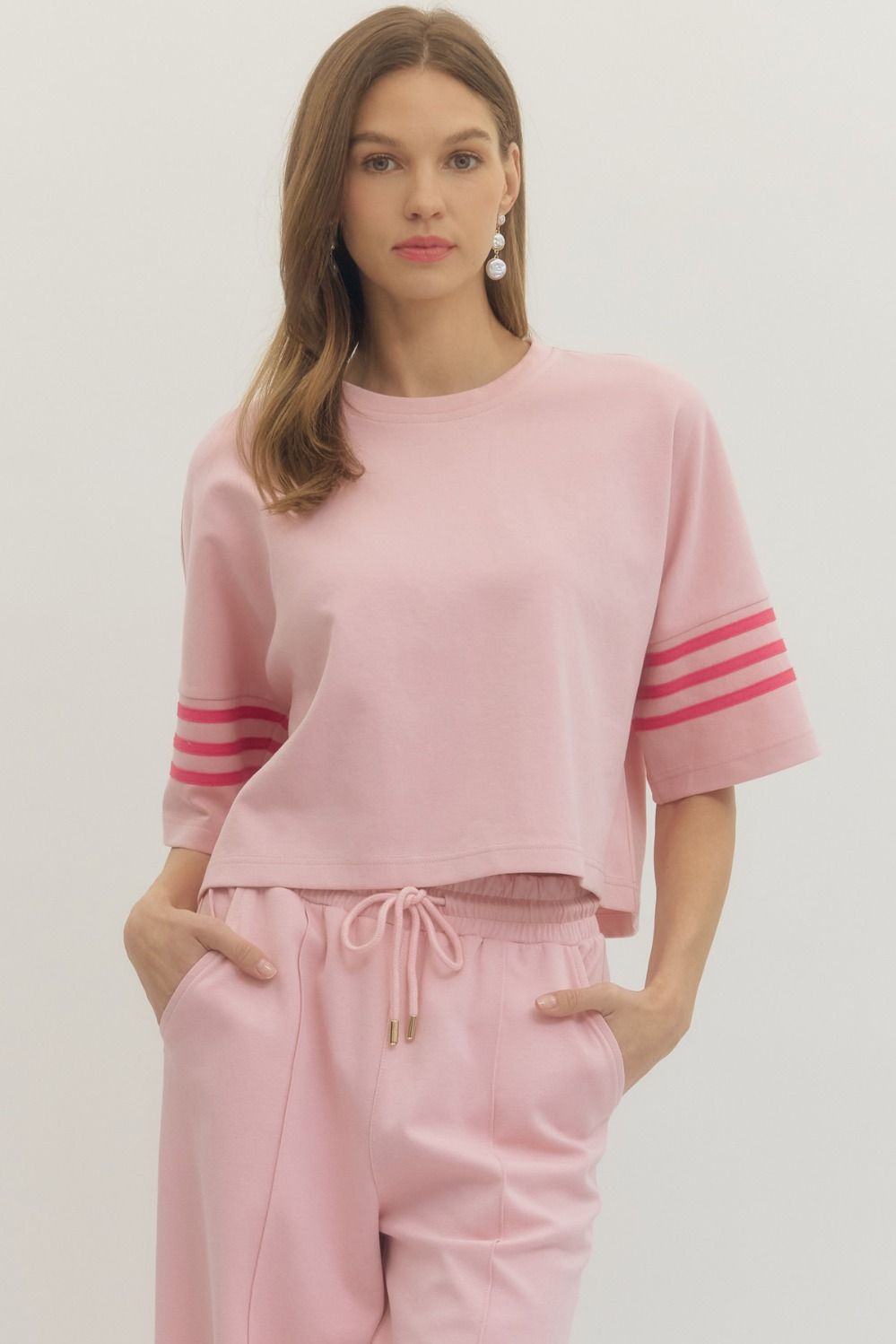 The Daily Edit Striped Set