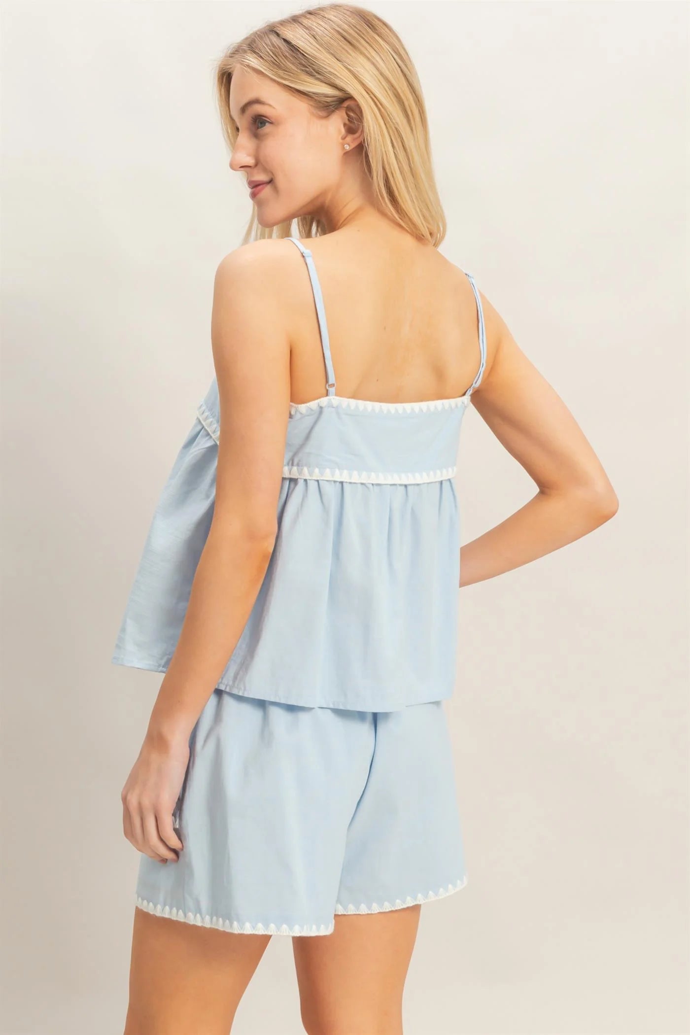 Coastal Calm Babydoll Tank