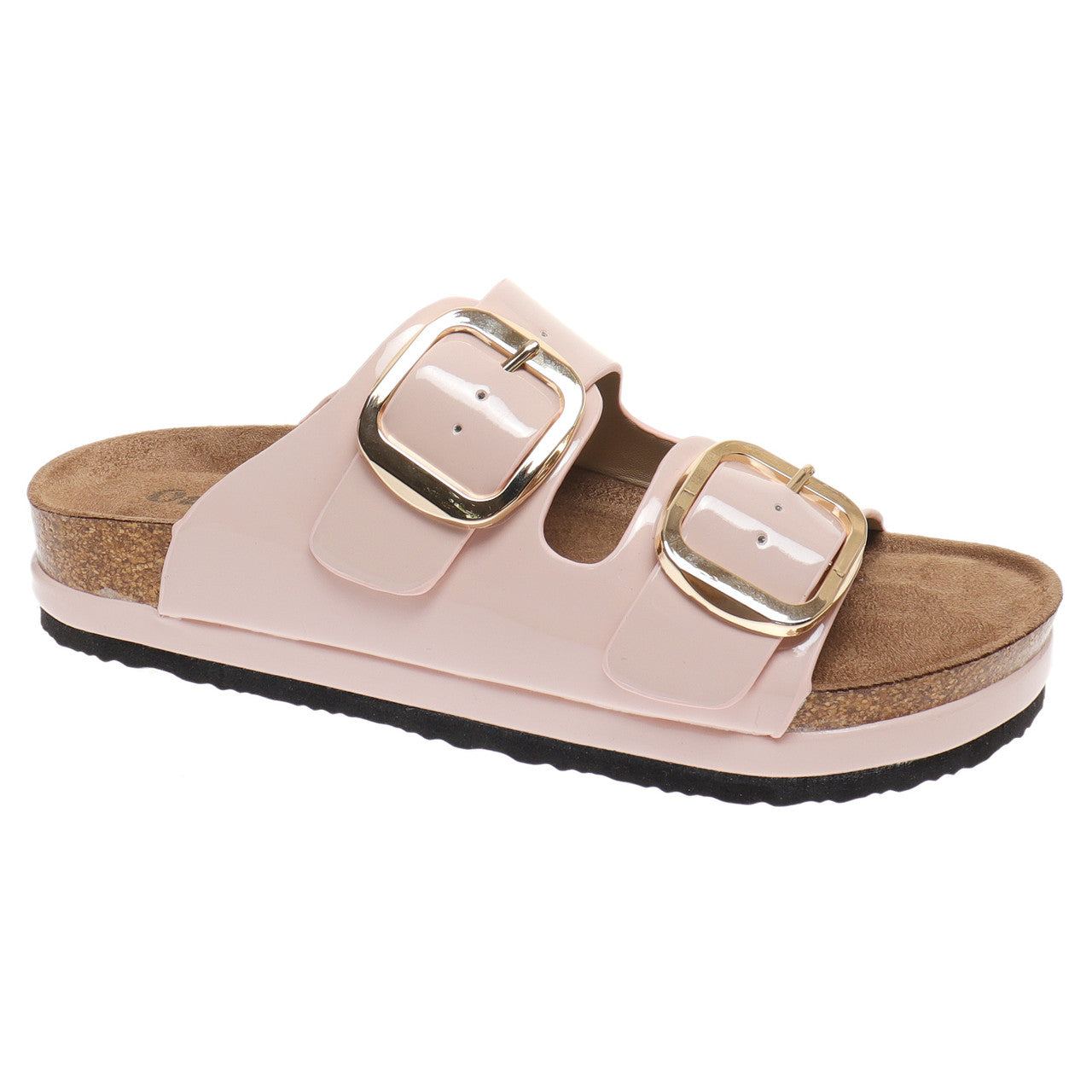 Pink Buckle Sandals