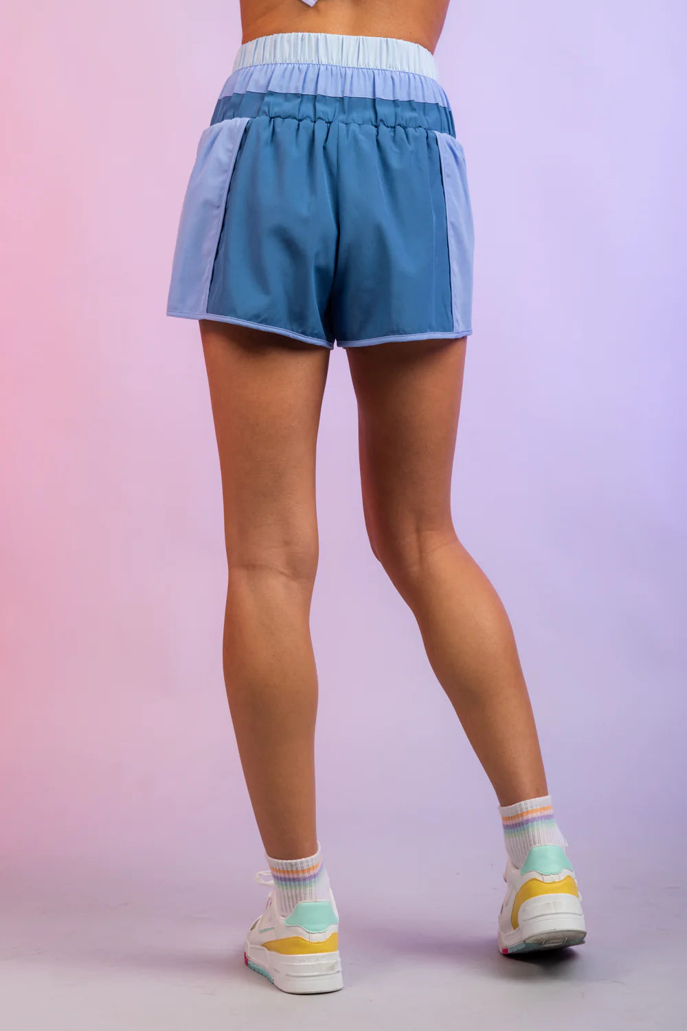 Sky Blue Active Shorts