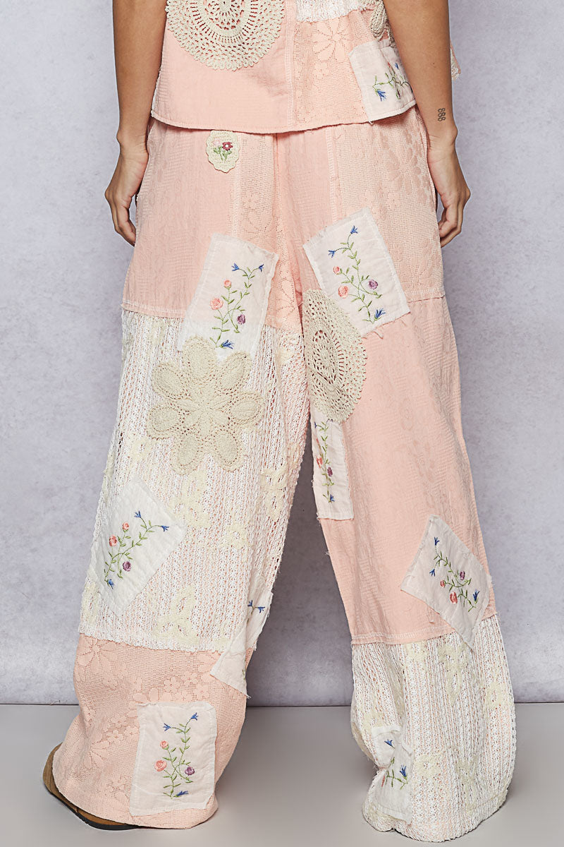 Cottage Charm Patchwork Pants