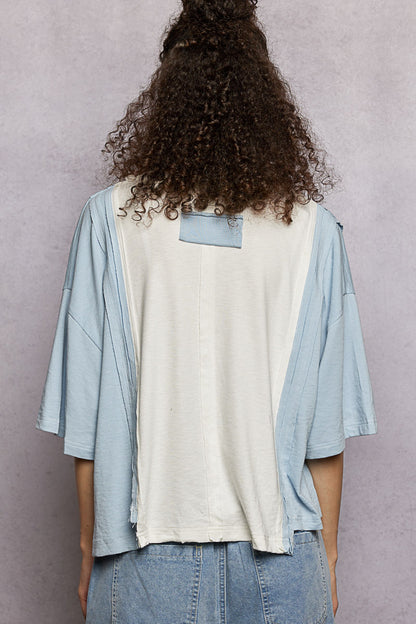 Easy Breeze Oversized Pocket Tee