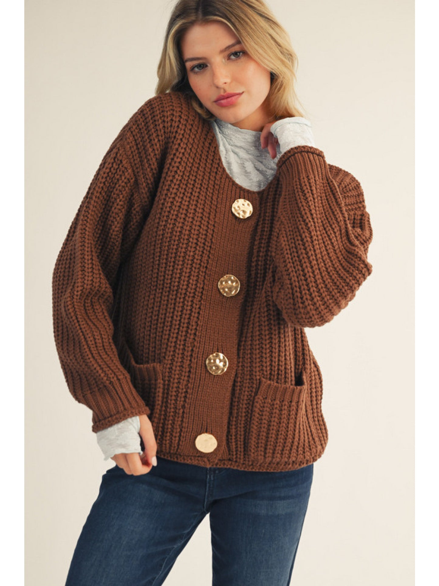 Brown Sugar Knit Sweater