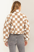 Taupe Checkered Jacket