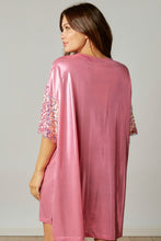 Pink Birthday Queen Satin Dress