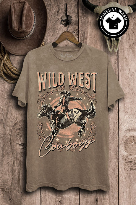 Mocha Wild West Graphic Tee