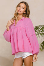 Pink Babydoll Top