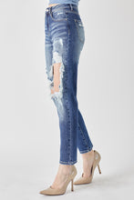 High Rise Straight Jeans