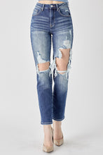 High Rise Straight Jeans