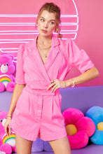 Bright Pink Romper