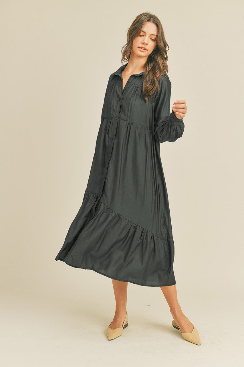 Black Midi Dress