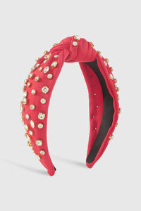 Red Rhinestone Headband