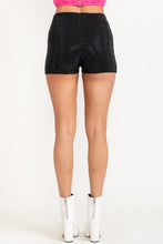 Black Rhinestone Shorts
