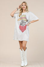 Wild West Graphic TShirt Dress