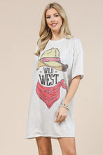 Wild West Graphic TShirt Dress