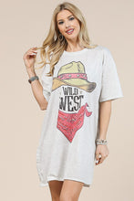 Wild West Graphic TShirt Dress