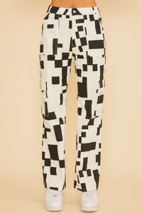 Cargo Colorblock Pants