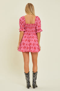 Daisy Print Romper