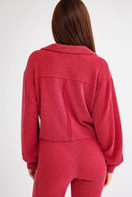 Crimson Long Sleeve Pullover