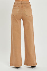 High Rise Cocoa Wide Pants