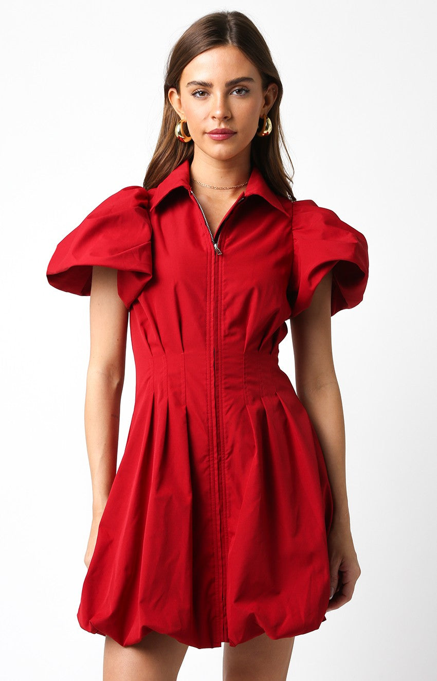 You In This Puff Sleeve Dress