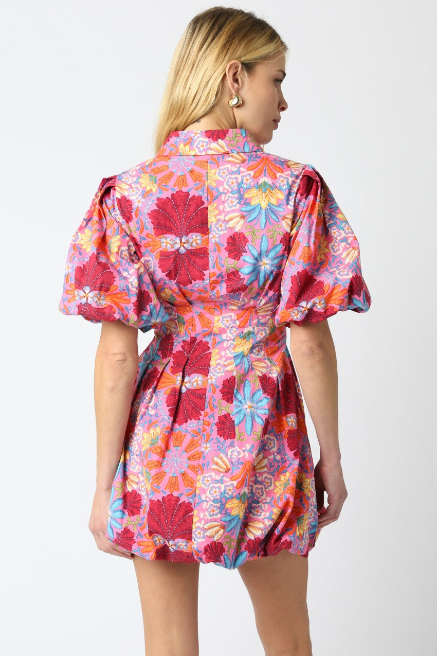 Pink Floral Day Dream Dress
