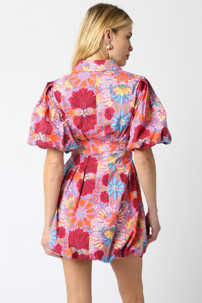 Pink Floral Day Dream Dress