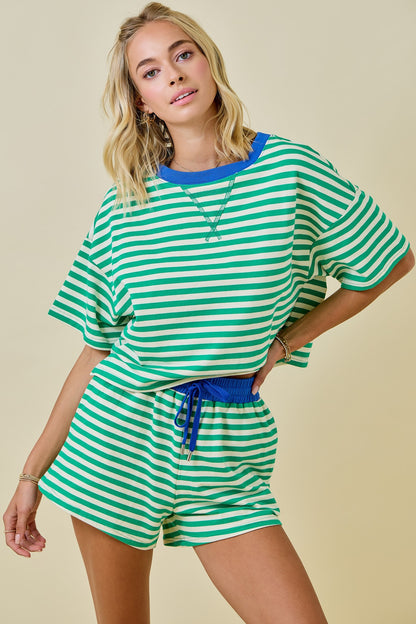 Lucky You Striped Set