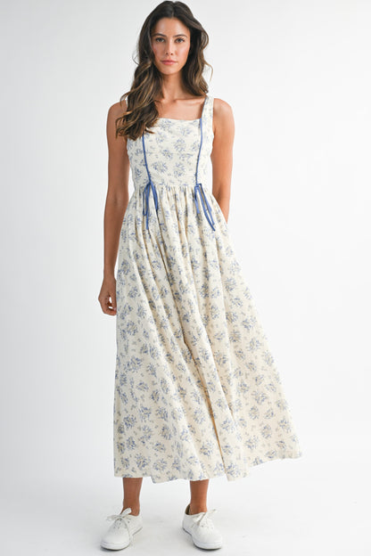 Sunday Stroll Floral Midi Dress