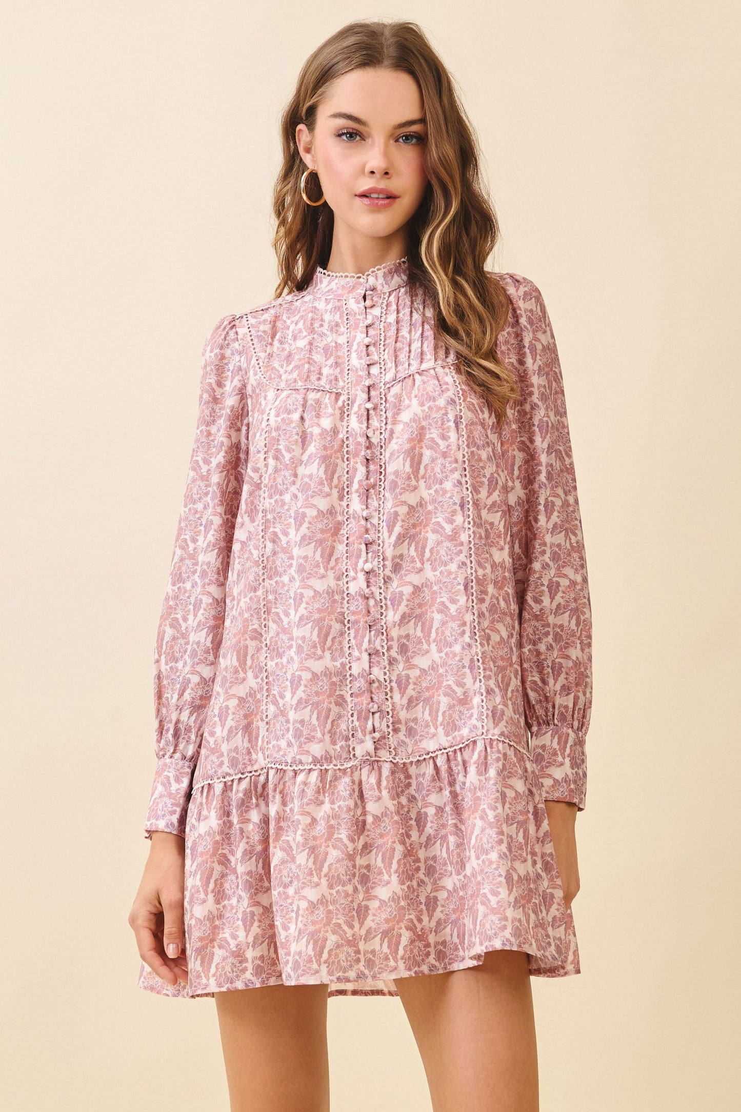 Pumpin Patch Petals Babydoll Dress